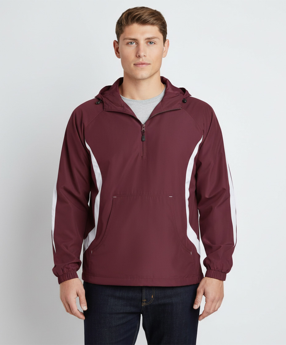 Discover the Colorblock Raglan Anorak Warm Up Set. Perfect fit, easy on/off, and quick delivery! Customize yours today!