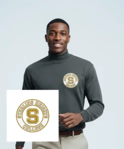 INTERLOCK KNIT MOCK TURTLENECK