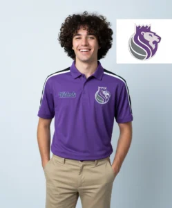 TRICOLOR SHOULDER MICROPIQUE SPORT-WICK POLO