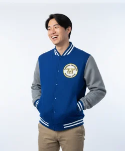 FLEECE VARSITY JACKET