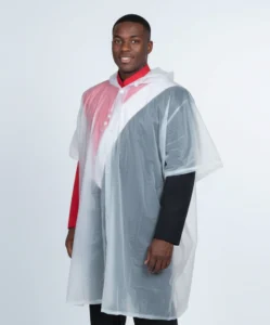 FRONT SNAP PONCHO