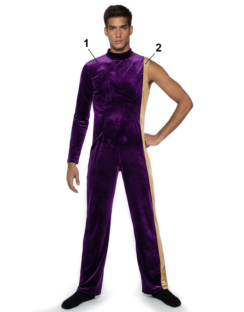 Asymmetrical Male Guard Uniform MCG1601