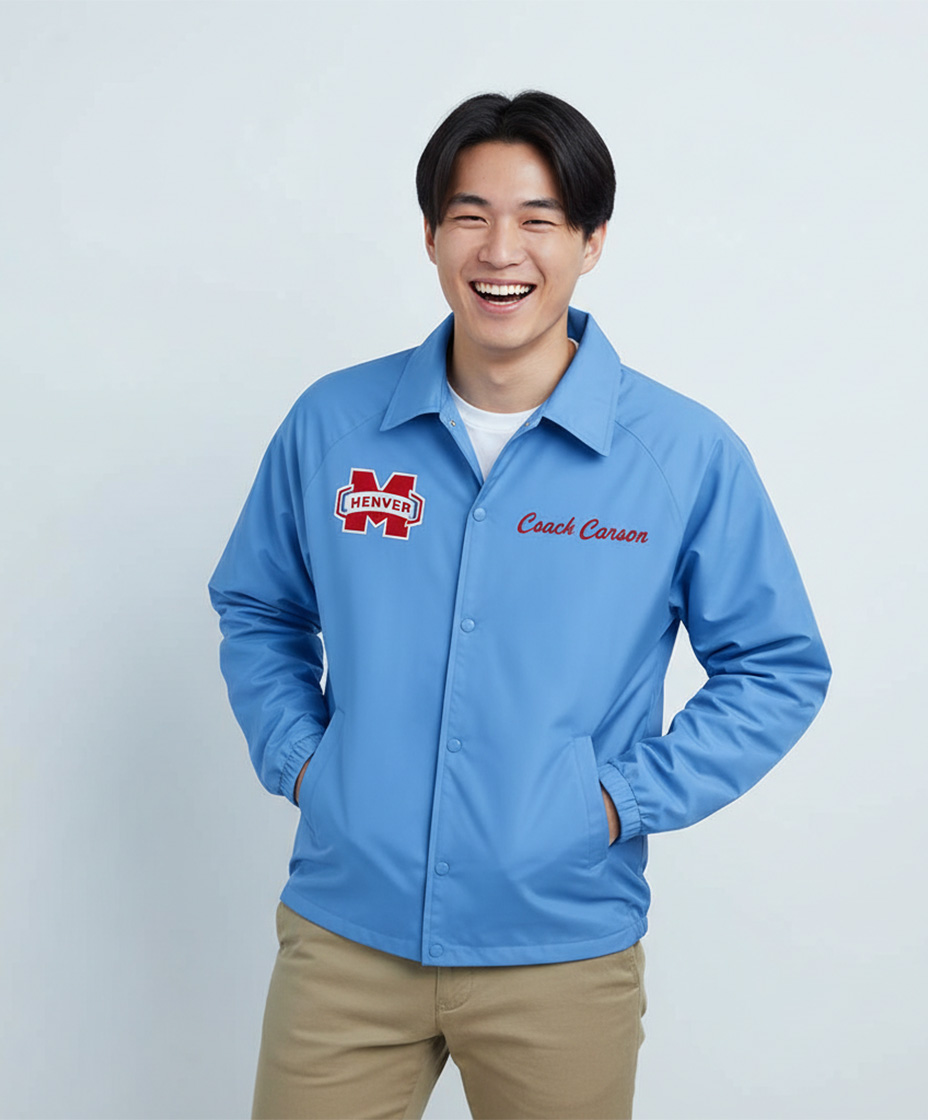 Nylon Coach's Jacket/lined