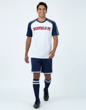 SUBLIMATED TURBO V-NECK SOCCER JERSEY