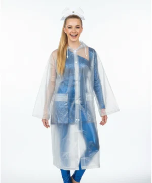 ECONOMY CLEAR VINYL RAINCOAT