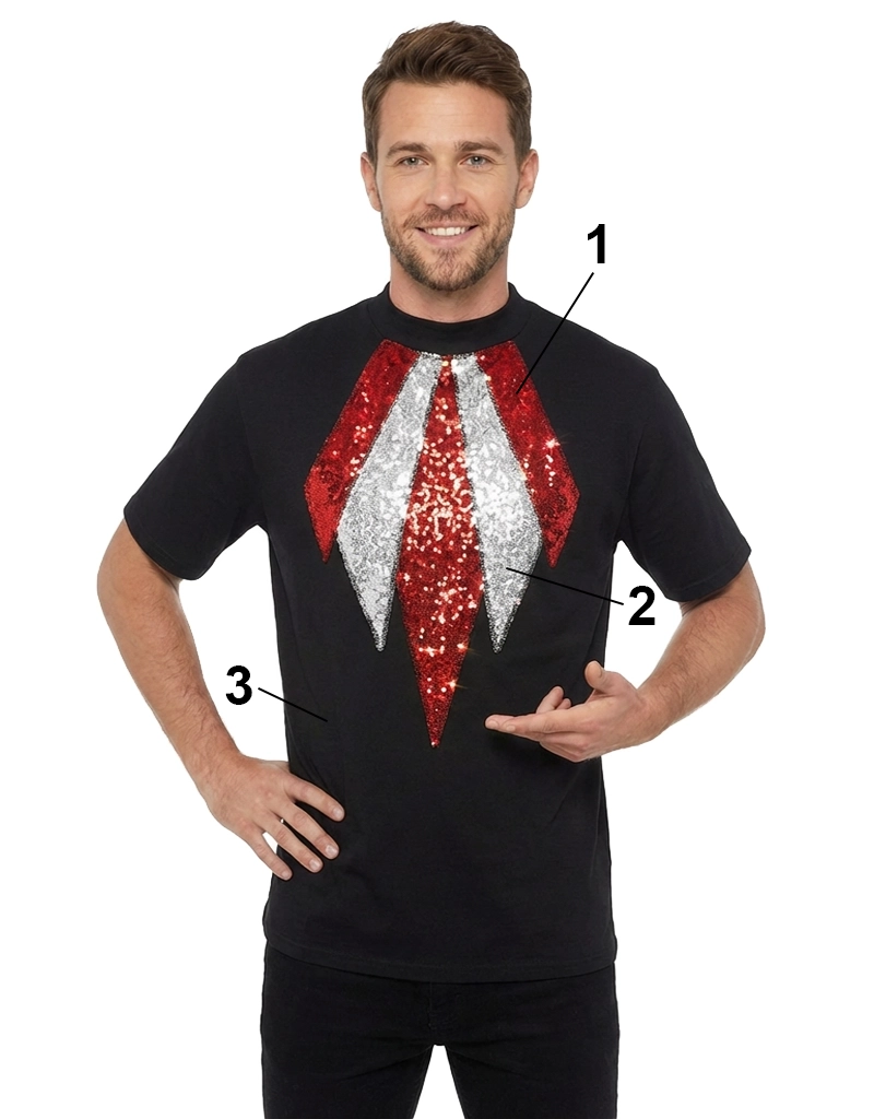 Cirque Majorette Male Top M1506