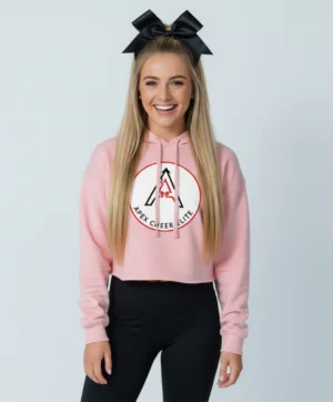 BELLA + CANVAS LADIES' CROPPED FLEECE HOODIE