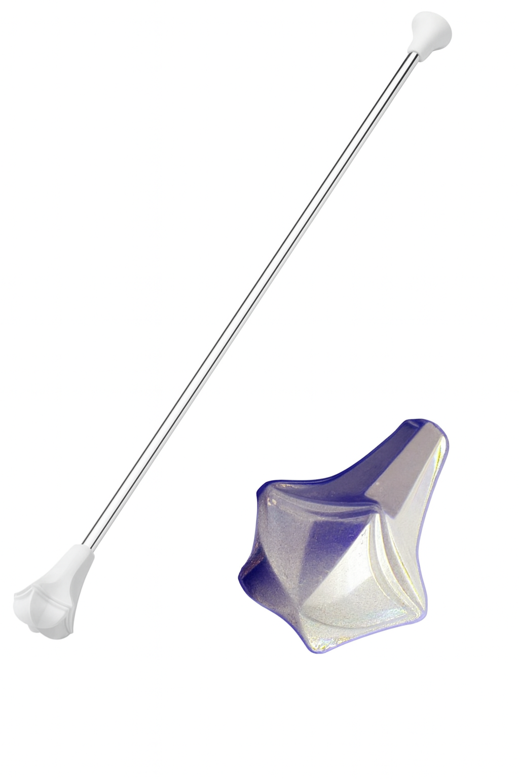 Twirling Baton – Super Star Plain 3/8 Inch Thin Shaft