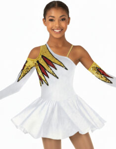 Queen For A Day Dress D21925 in lycra and micro sequins.