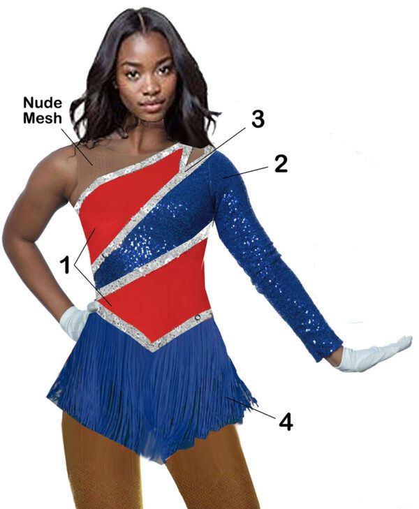 City Lights Bodysuit B31325 - Image 2
