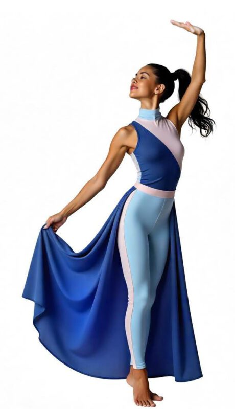 Electric Flare Jumpsuit J32225