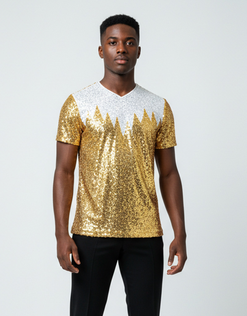 Jagged Male Top MAL2012