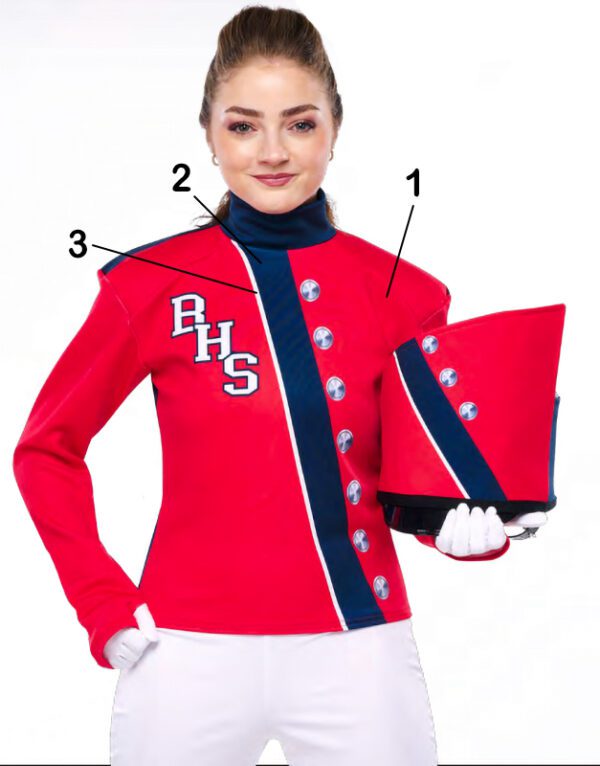 Printed Band Uniform DS032725 - Image 2