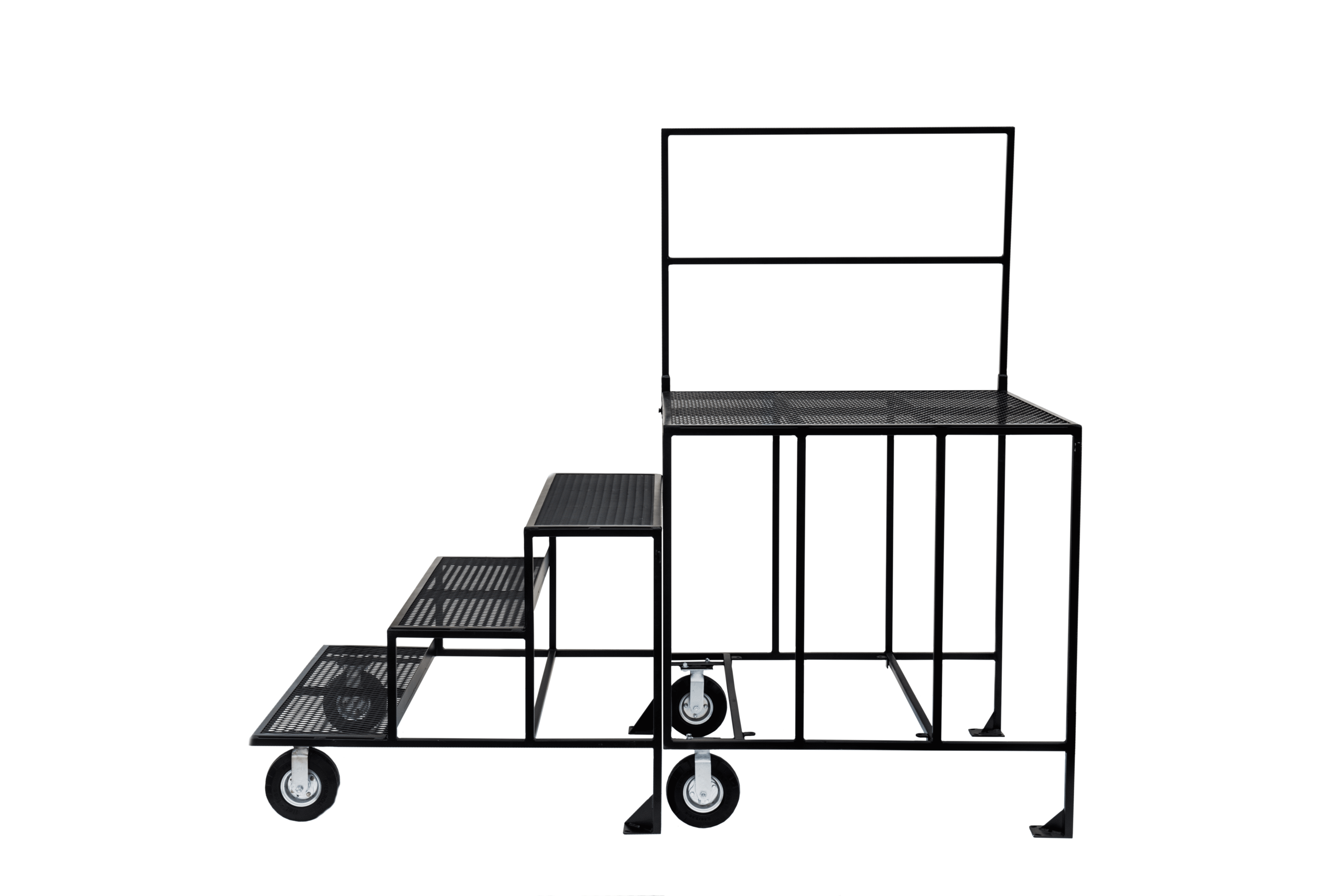 Corps Design Stage Box Safety Rail