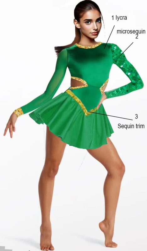 Never Enough Majorette Dress D52925 - Image 3