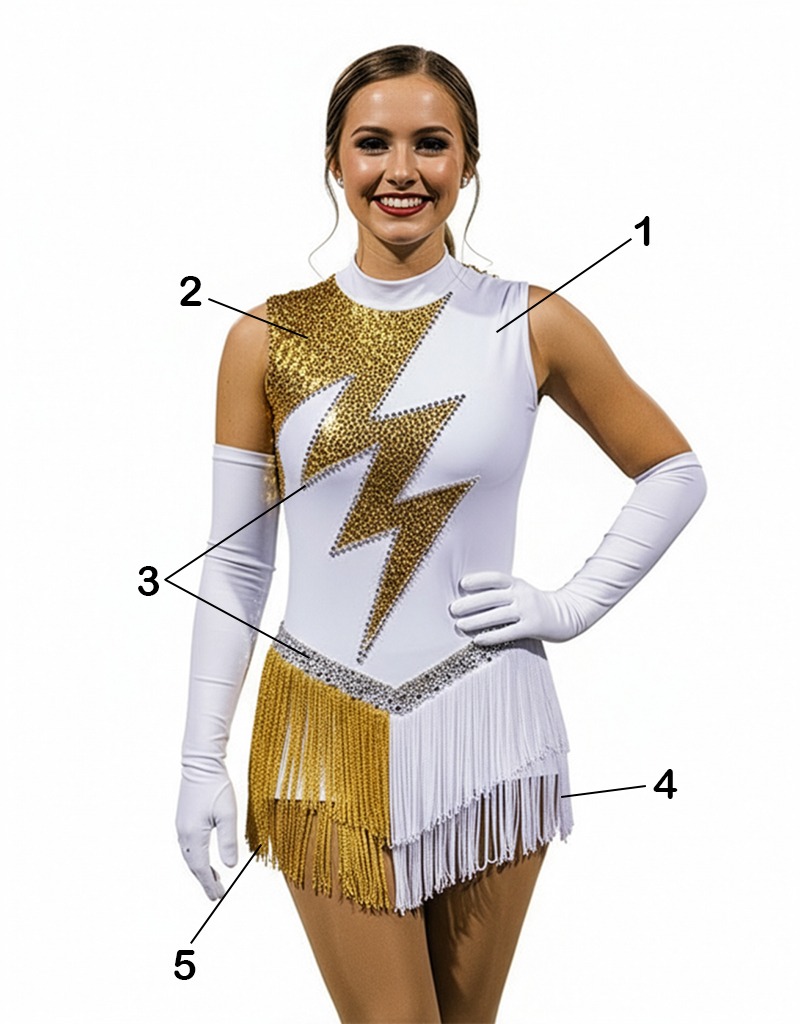 Self Confident Leotard B251031 2 Self Confident Leotard B251031 - Image 2