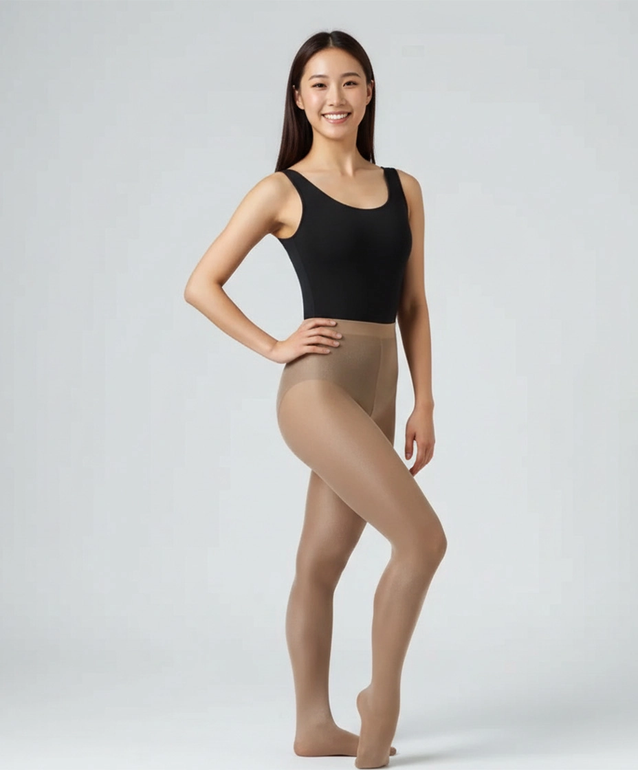 AdultShimmerFootedTight-W190