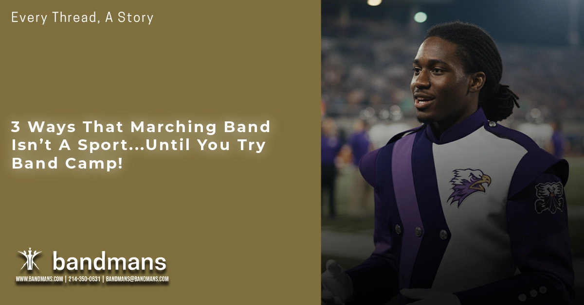 Marching Band Isn't A Sport...