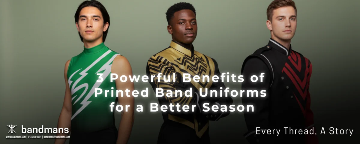 3 Printed Band Uniforms