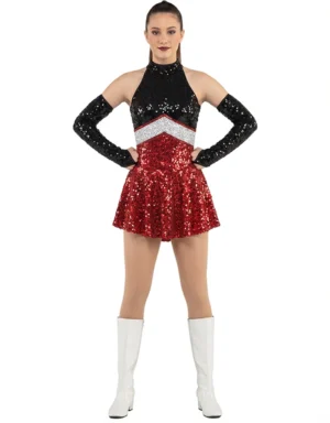 Custom Majorette Dress D33026
