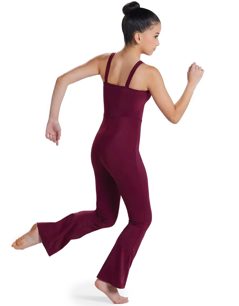 Pinch-Front Flare Leg Unitard 16600