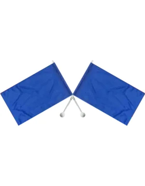 Polychina Silk Double Flags SPCSDF