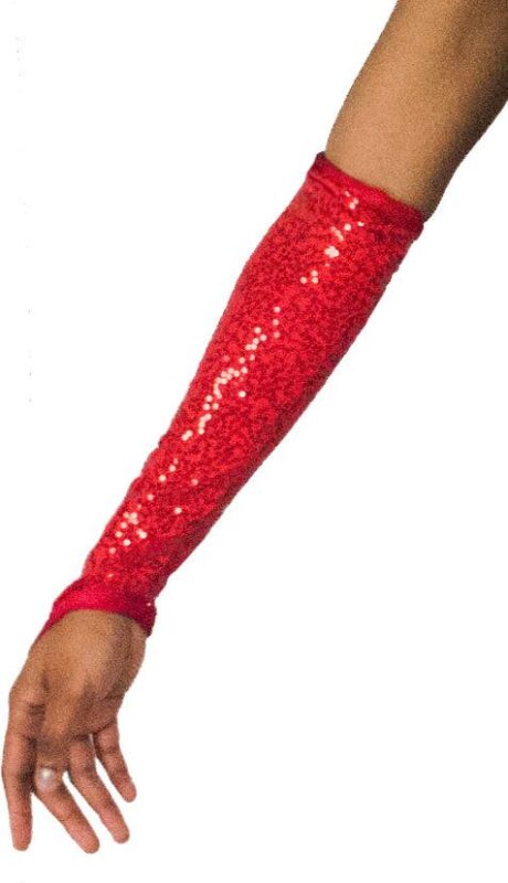 MICROSEQUIN GAUNTLETS ABOVE ELBOW