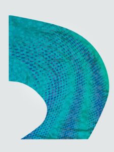 IN STOCK STYLE PLUS SUPER SWING TEXTURE DIGITAL FLAG TURQUOISE