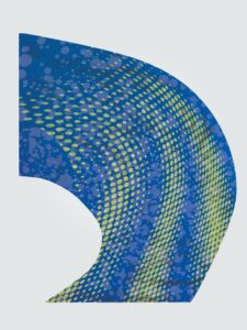 IN STOCK STYLE PLUS SUPER SWING TEXTURE DIGITAL FLAG BLUE