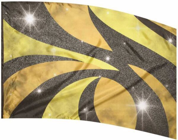 YELLOW AURORA DIGITAL FLAG AUR108