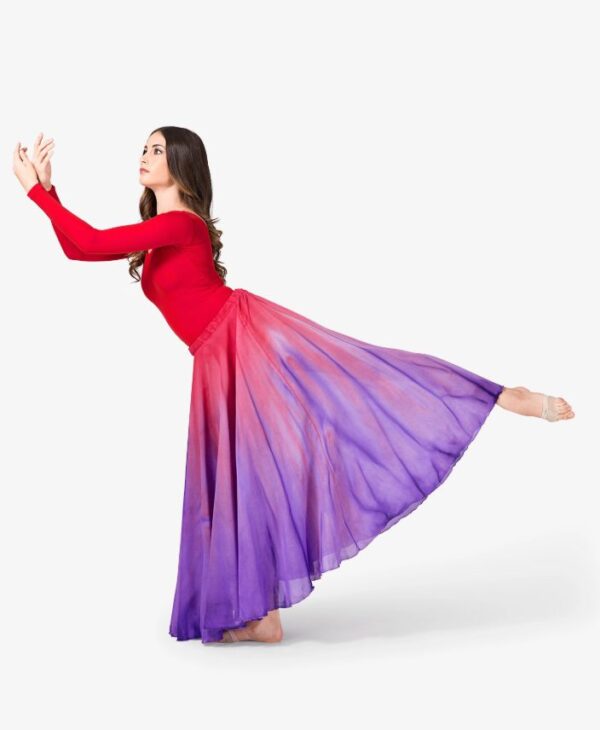 WORSHIP WATERCOLOR SKIRT