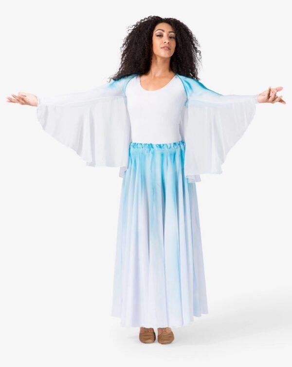 WORSHIP WATERCOLOR SKIRT