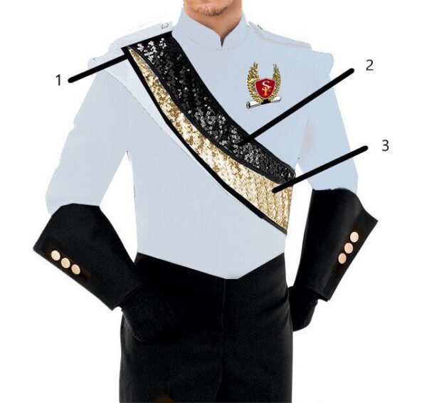MARCHING BAND BALDRIC BS2C
