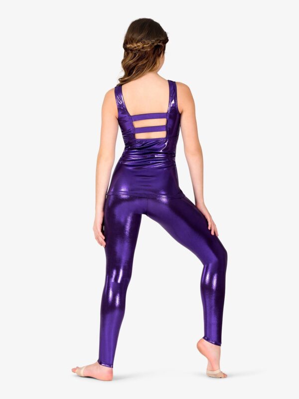 METALLIC DANCE TANK TOP & LEGGINGS