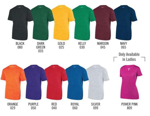 SHADOW TONAL HEATHER TRAINING TEE