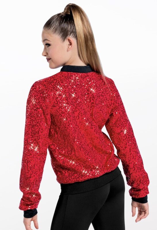 SEQUIN BOMBER JACKET SQ13866