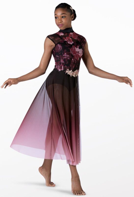 AUTUMN LEAVES LYRICAL DRESS 14136