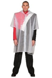 FRONT SNAP PONCHO