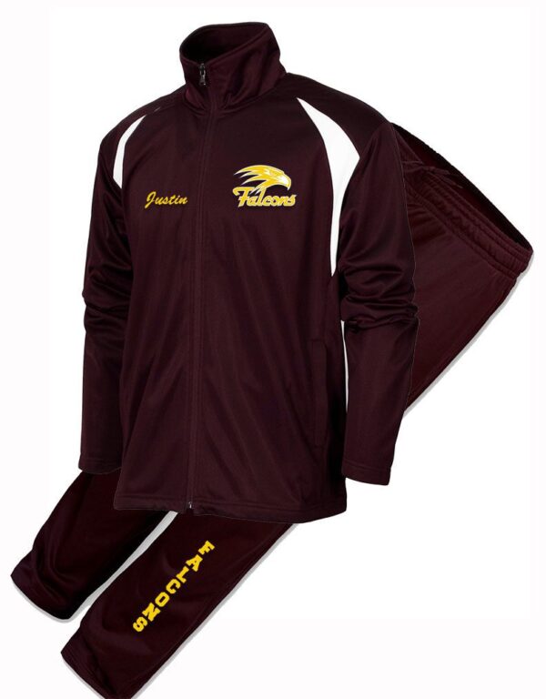 BAW COLORBLOCK TRICOT WARM UP SET