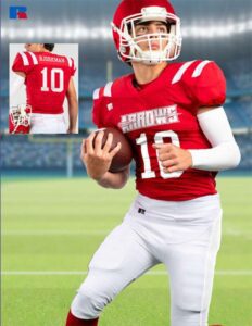 CANTON FOOTBALL UNIFORM